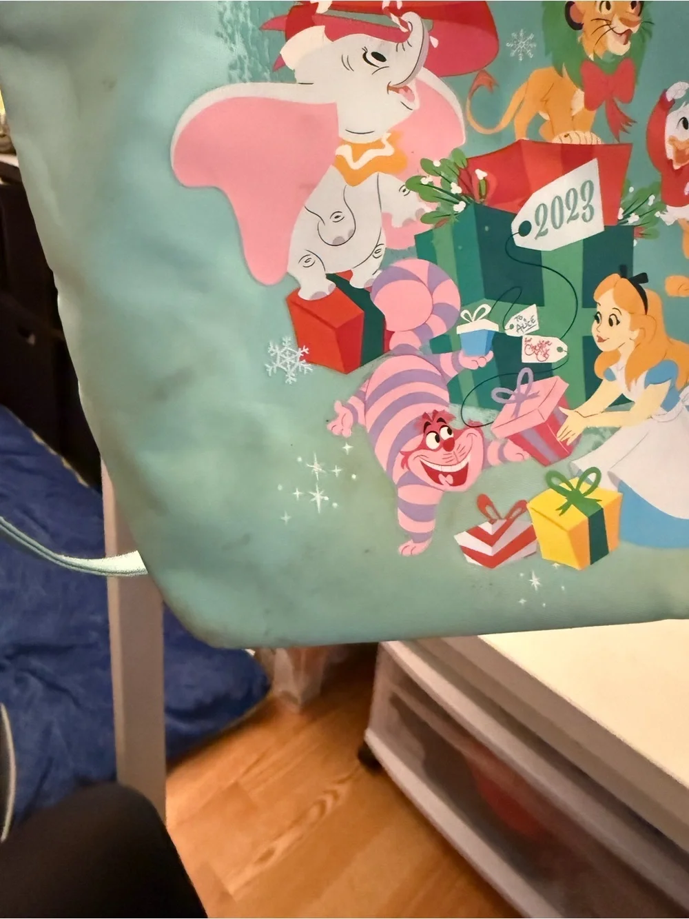 Disney Parks 2023 Clasdics Christmas Tote Bag